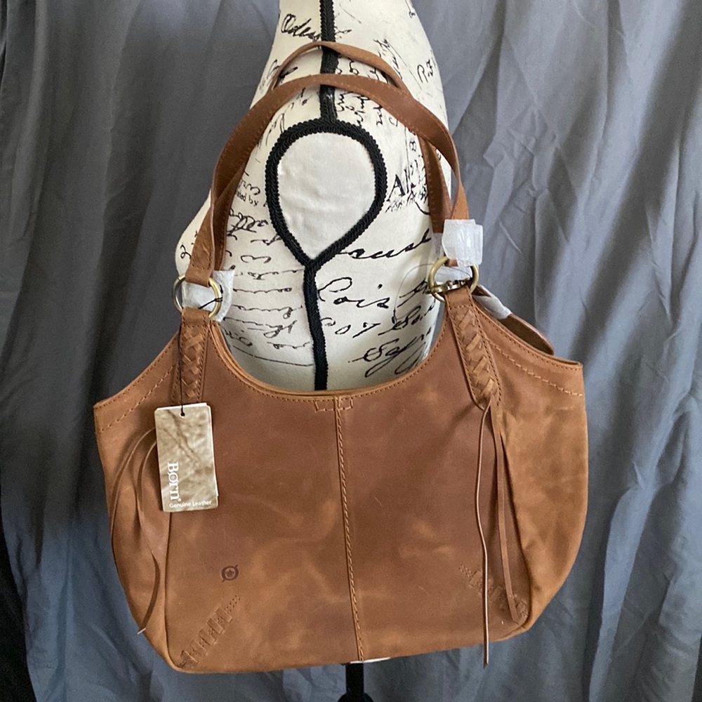 Brand new with tags Born leather bag